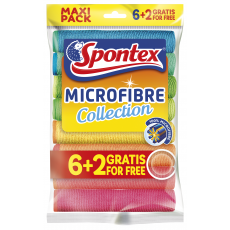 Ściereczki Microfibre 6+2 szt Gratis 