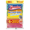 Zestaw ściereczek z mikrofibry Microfibre Maxi Pack 6+2 szt. gratis