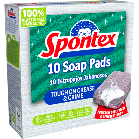 Soap Pads x10 Czyściki nasączane